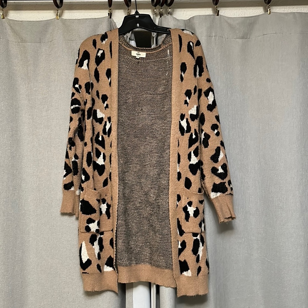 Leopard cardigan